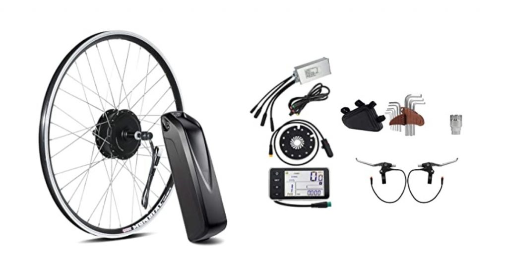 Moteur roue pour vélo pour transformer son vélo en électrique.