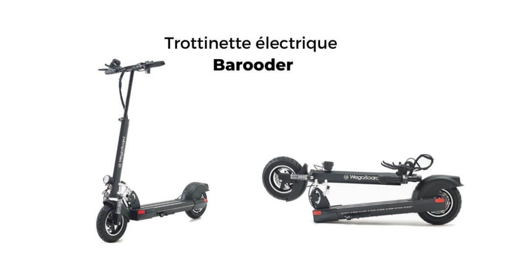 Occasion en très bon état, Trottinette électrique pliable Barooder 2  Puissante et robuste